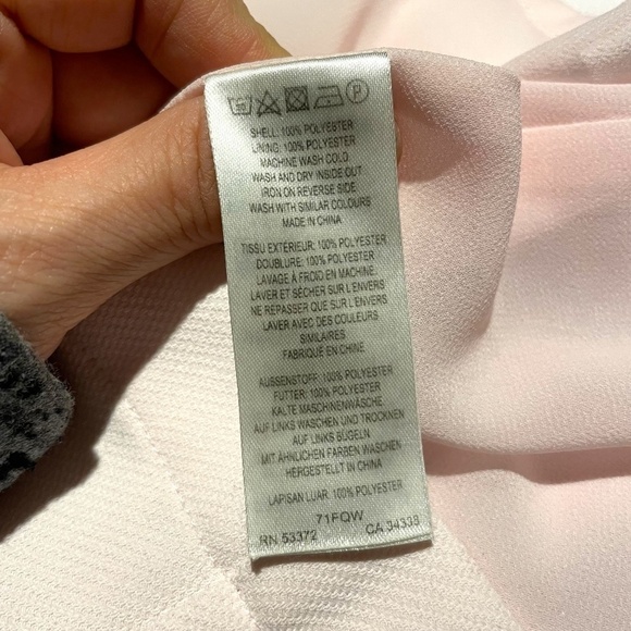 Light Pink Shift Dress With Tulip Sleeves 🤍 - Picture 8 of 10